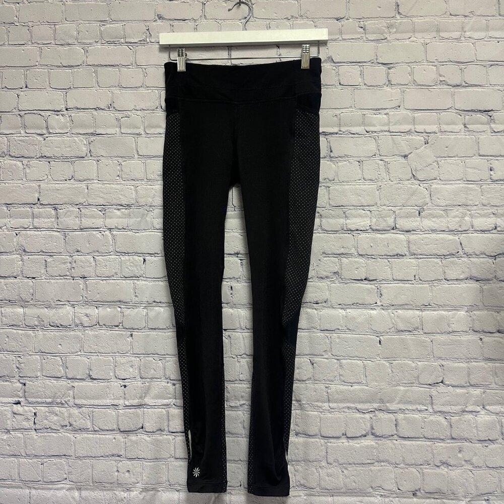Athleta Dot Free Black 7/8 Leggings Size X Small - Picture 7 of 9